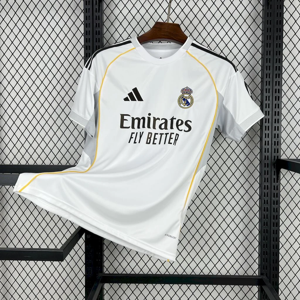 2025/2026 Real Madrid Home Football Shirt 1:1 Thai Quality:football jersey mysite: unitedjerseyfootball 邓江浪:football