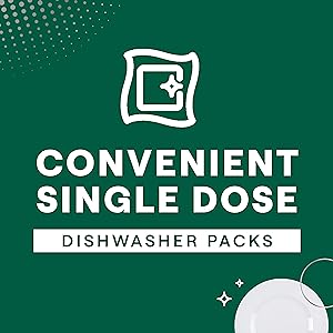 Seventh Generation Dishwasher Detergent Packs Free and Clear