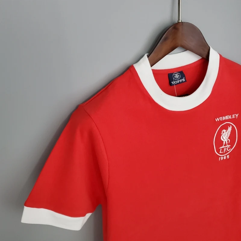 ManixJersey.com | Retro Liver.pool 1965 Home Stadium Jersey -Customize Name, Number and Patch | Worldwide Shipping