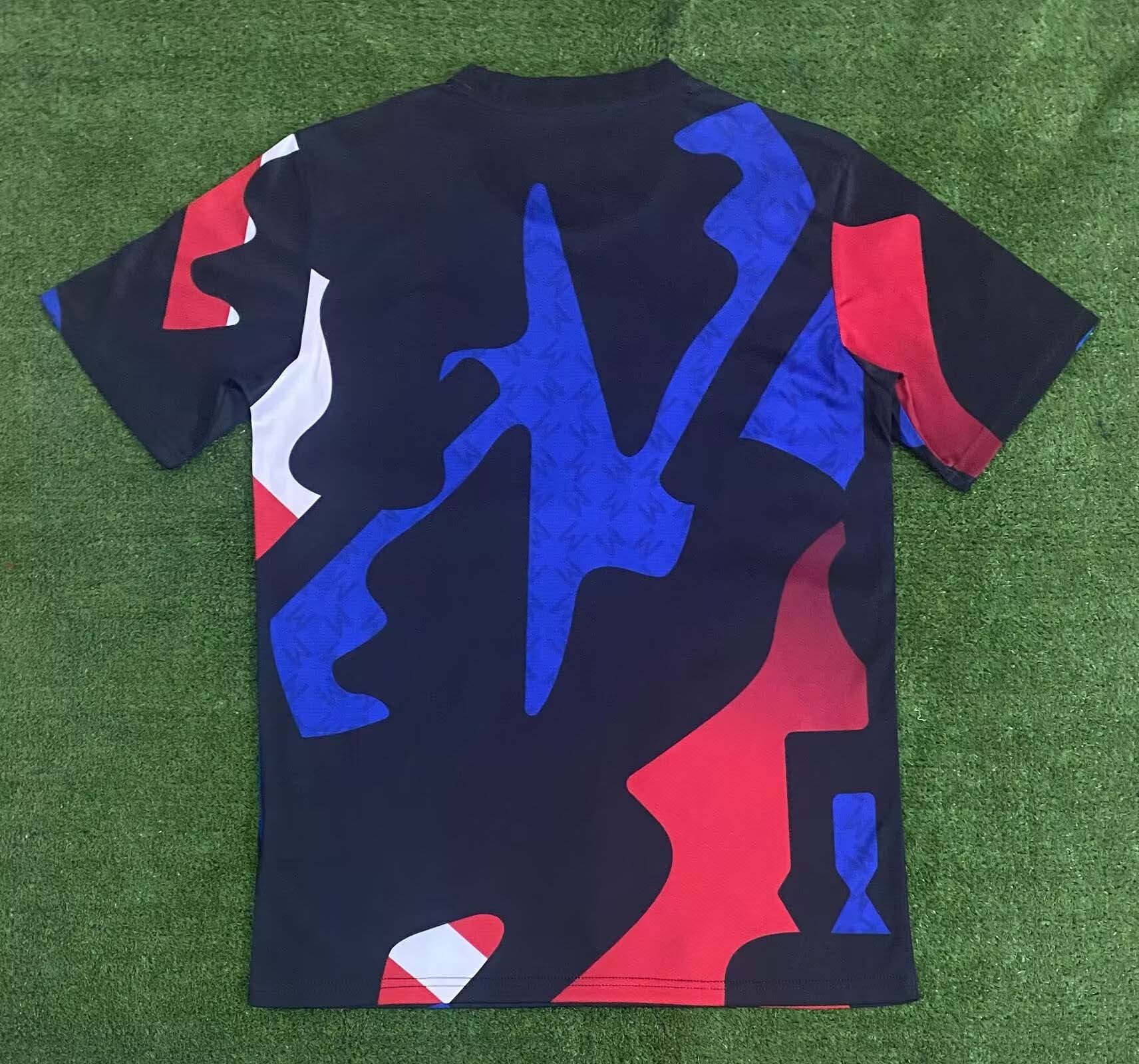 2024/2025 Manchester United Pre-match clothing Football Shirt 1:1 Thai Quality:football jersey mysite: unitedjerseyfootball 邓江浪:football