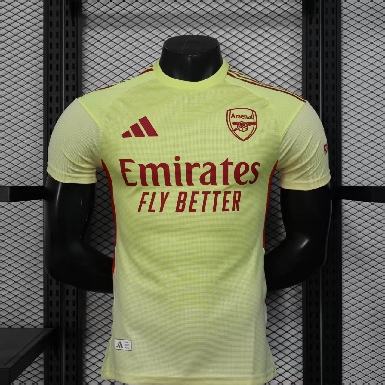2025/2026 Player Version Arsenal Goalkeeper Yellow Football Shirt 1:1 Thai Quality:football jersey mysite: unitedjerseyfootball 邓江浪:football