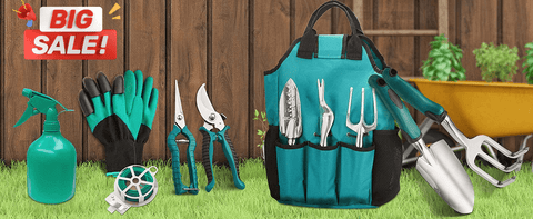 11 Pcs Aluminum Alloy Garden Tool Set