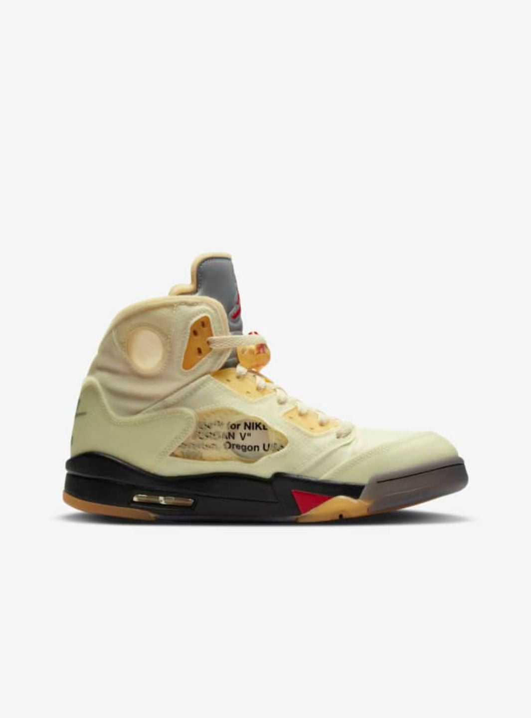 Jordan 5 x Off White Sail、JORDAN、Cacoeks