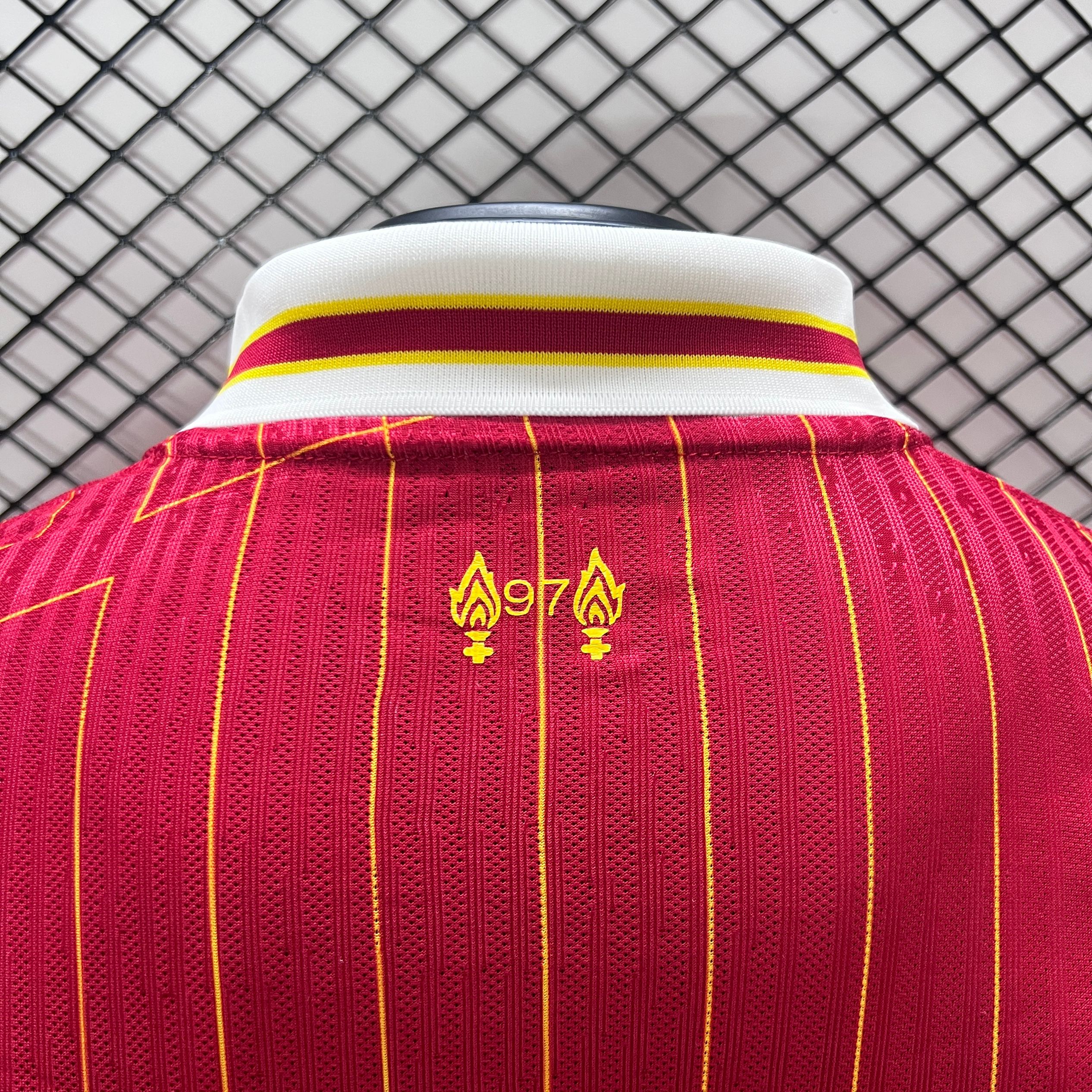 JerseysGala.com | Liver.pool 24-25 Home Long Sleeve Jersey - Player Version -Customize Name, Number and Patch | Worldwide Shipping