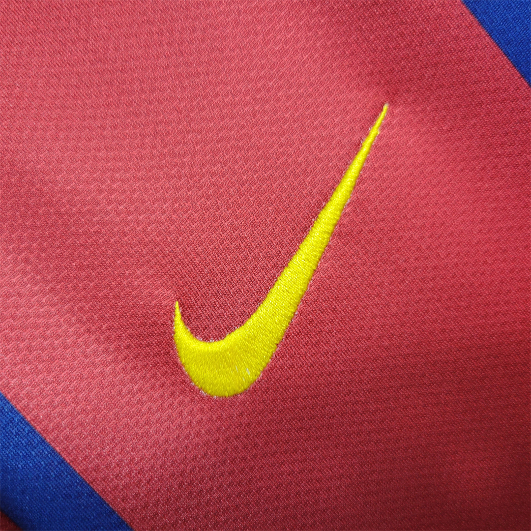 JerseysGala.com | Retro Barcelona 07-08 Home Stadium Jersey -Customize Name, Number and Patch | Worldwide Shipping