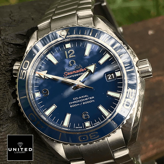 Omega Seamaster 232_90_42_21_03_001 Planet Ocean Steel Blue Dial Replica