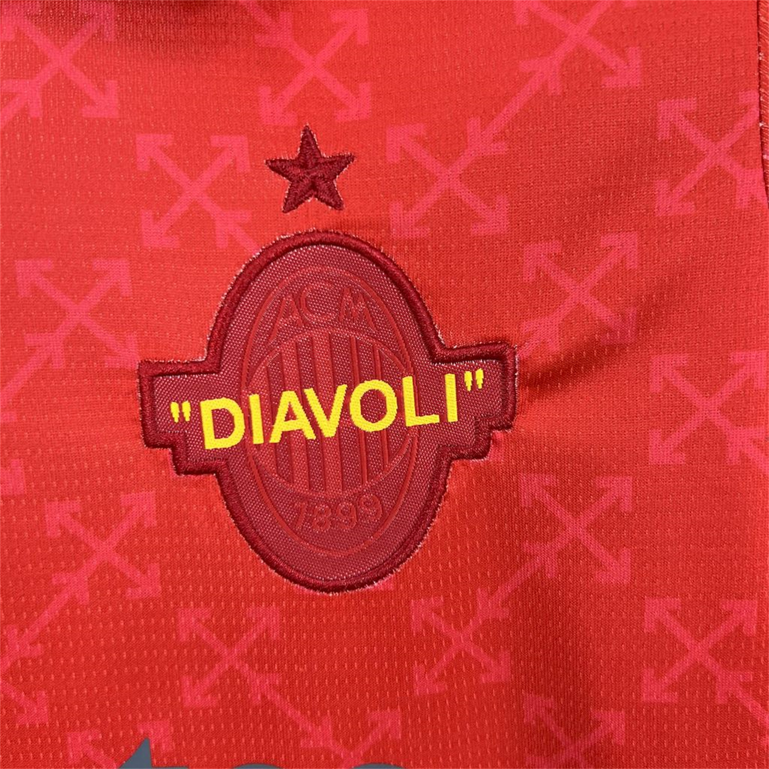 UltraTrikot-AC Milan 24-25 Fourth Red “Diavoli” Special Edition Kids Kit