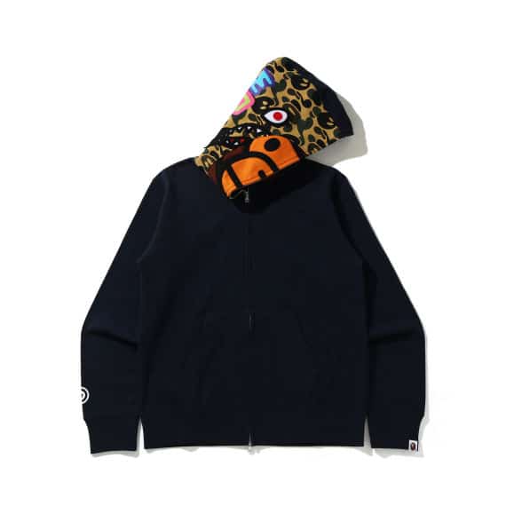 BAPE Milo Shark Full Zip Hoodie、mysite、Cacoeks