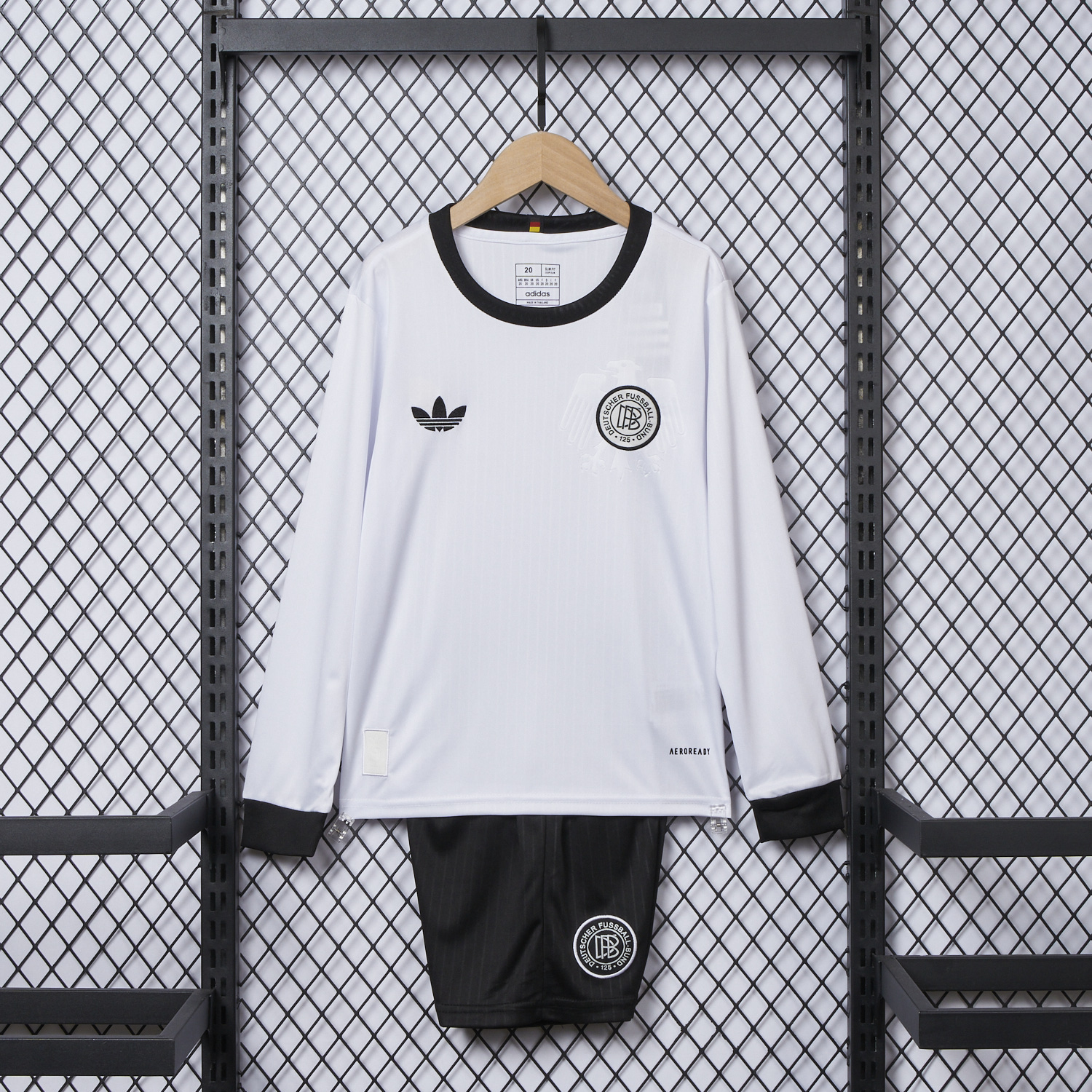 UltraTrikot-Germany 2025 125-Year Anniversary Long Sleeve Kids Kit