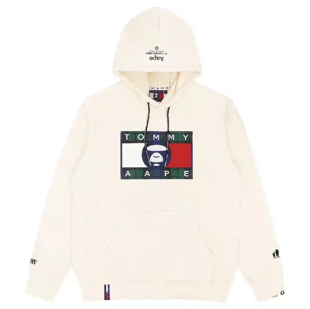 AAPE x Tommy Logo Hoodie、mysite、Cacoeks