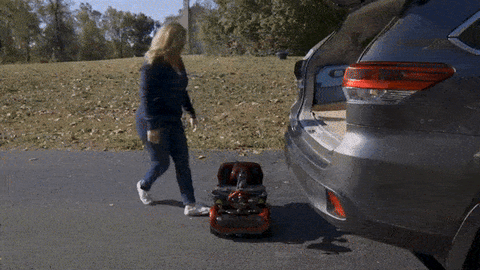 ev rider easy move folding scooter