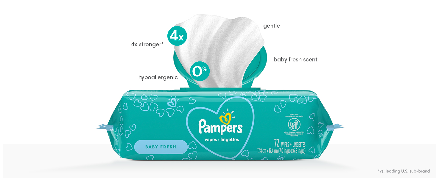 Pampers Wipes Baby Fresh