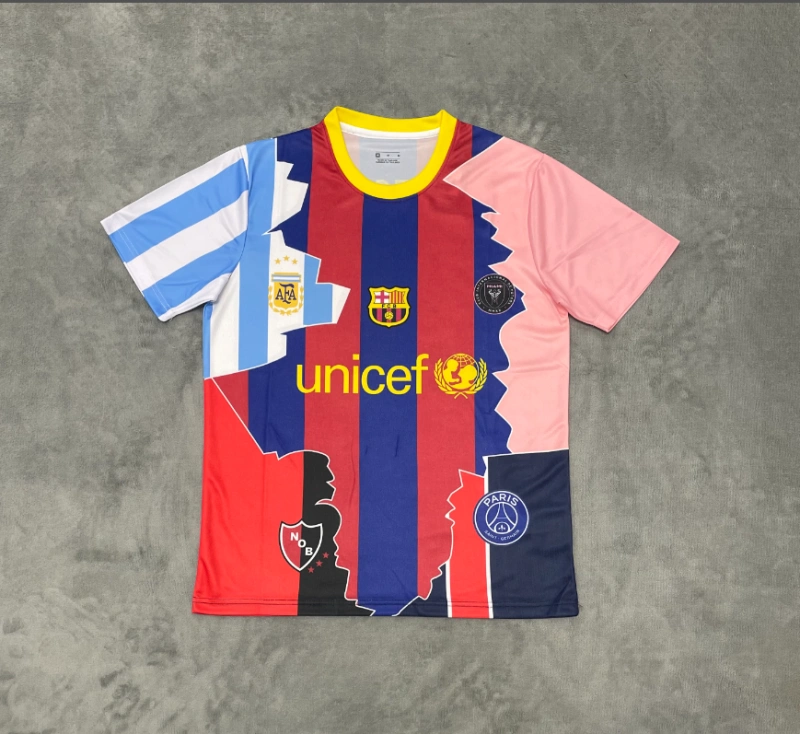 2025/2026 Barcelona Messi special edition football jersey 1:1 Thai quality:football jersey mysite: unitedjerseyfootball 邓江浪:football