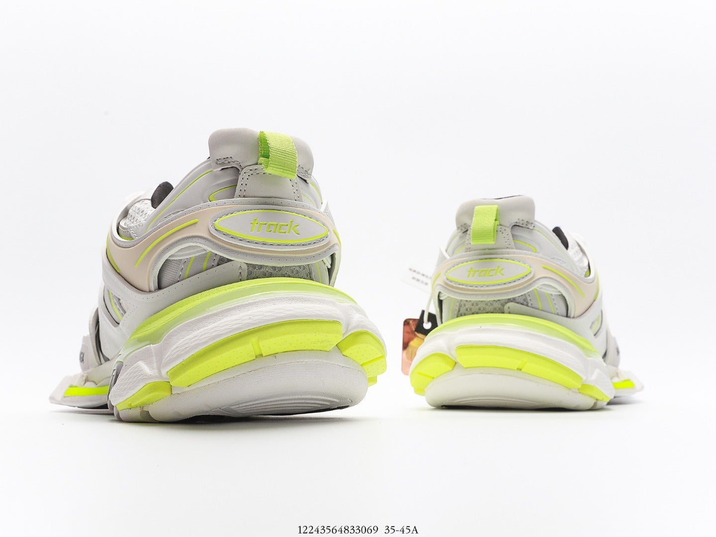 Balenciaga Track Trainer White Fluo Yellow、mysite、Cacoeks