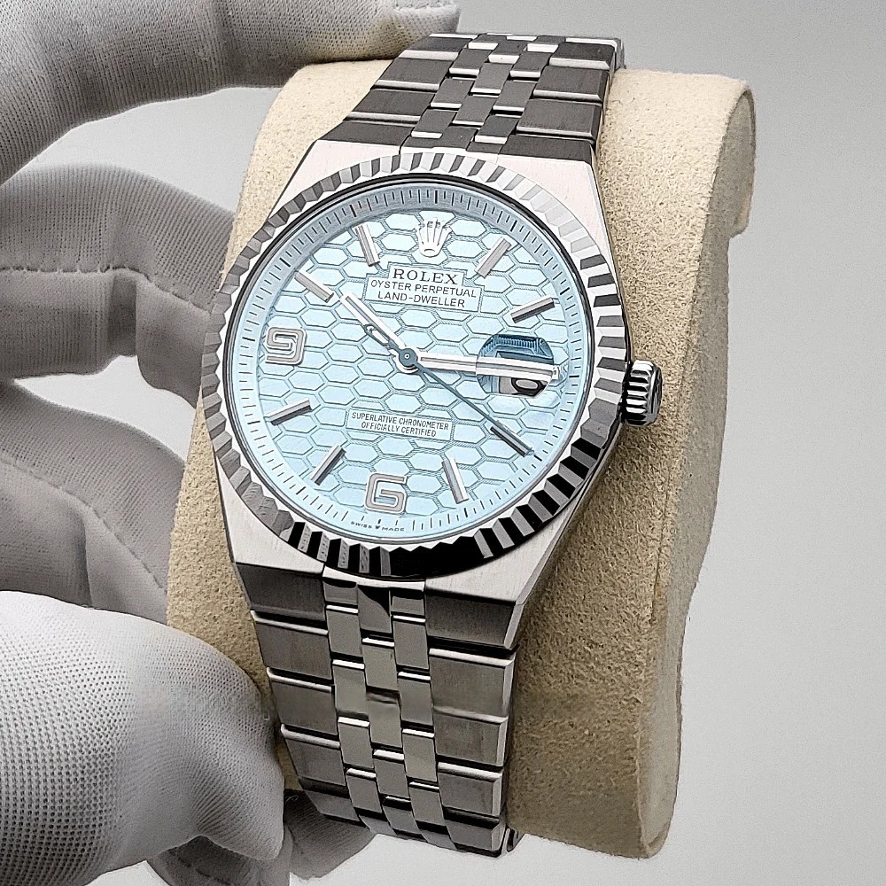 Rolex Land-Dweller 36mm Ref. 127236-0001 Super Clone Watch – Oyster Steel Blue Dial Replica