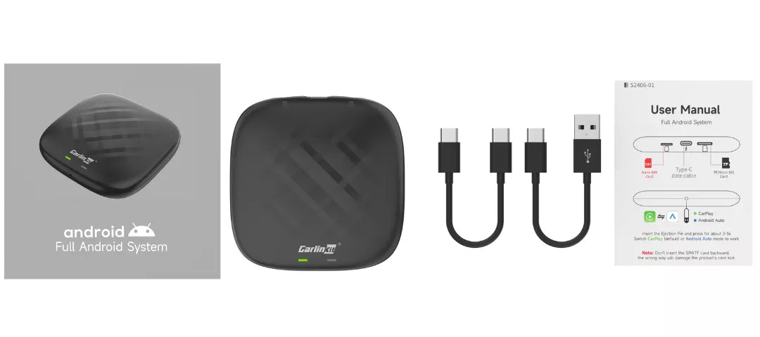 Carlinkit Tbox Mini S Package List