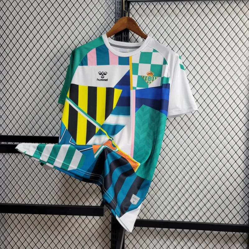 foot-Real Betis 2024 Spring Festival Pre-match Jersey - Fans Version