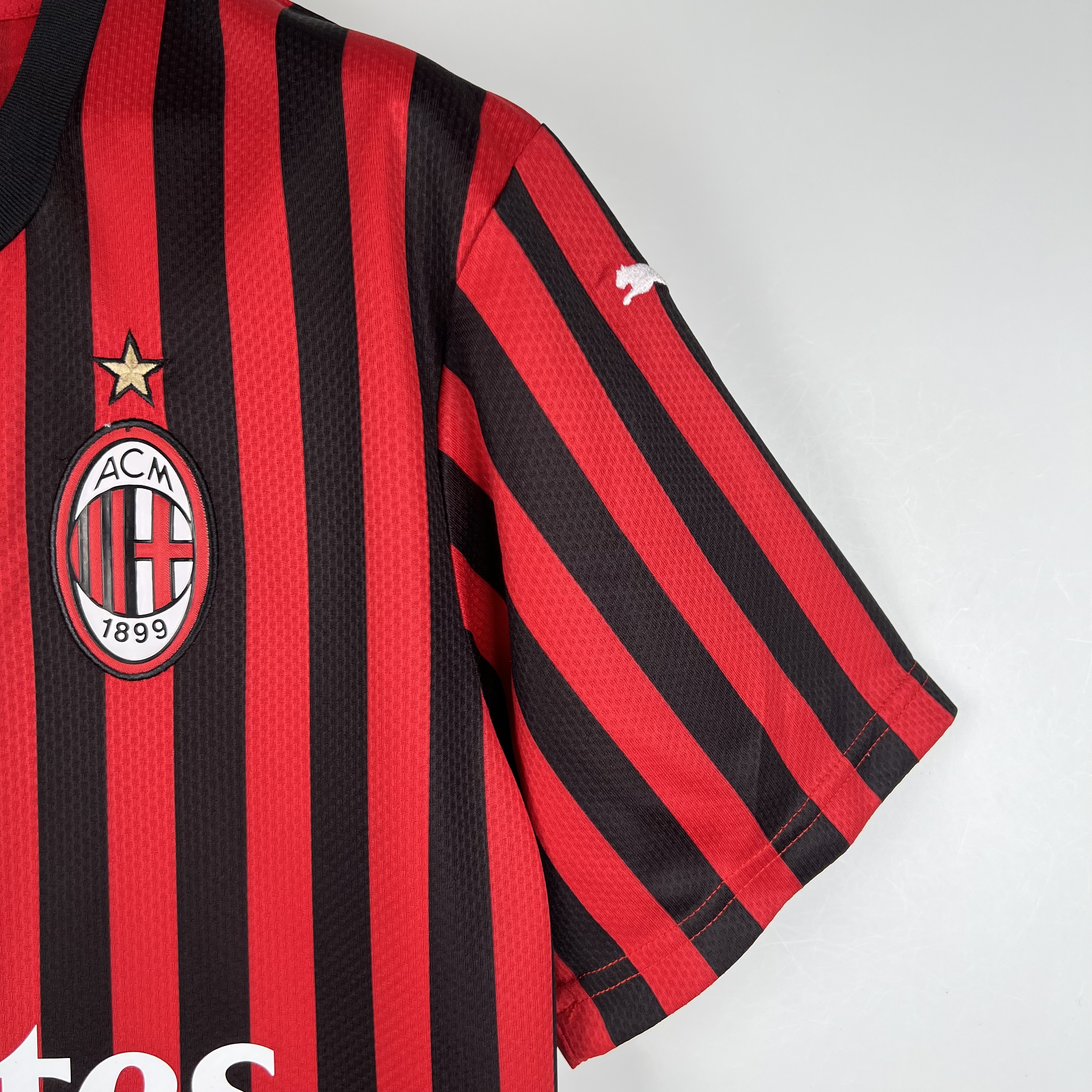 ManixJersey.com | Retro AC Milan 2019-20 Home Stadium Jersey -Customize Name, Number and Patch | Worldwide Shipping
