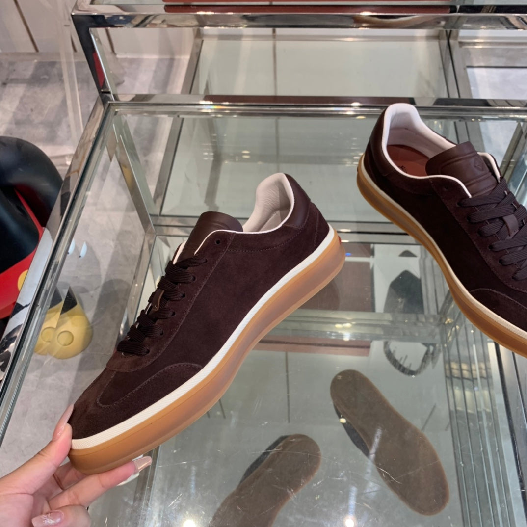LP TENNIS WALK SNEAKERS SYRUP SUEDE、mysite、Cacoeks