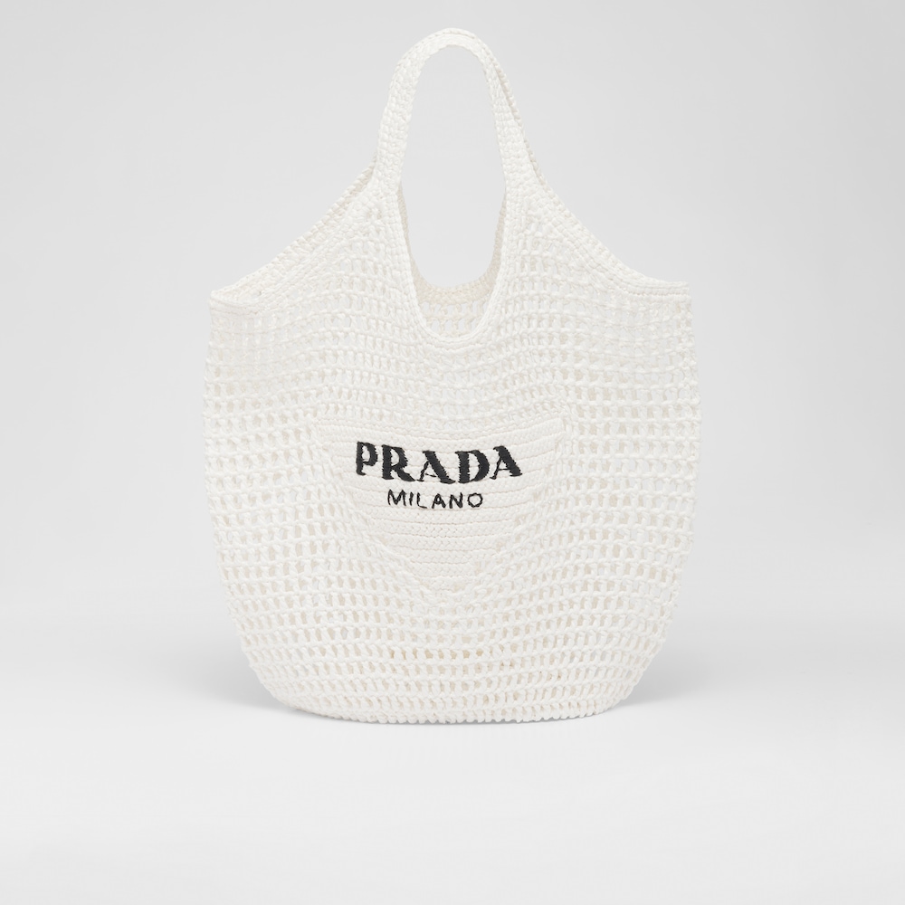 Prada ラフィア トートバッグ 1