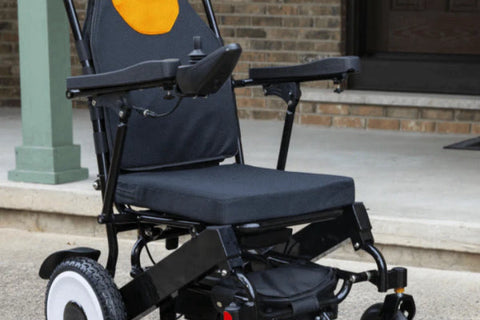 Warranty assurance for the Move Lite Folding Power Wheelchair covering frame, parts, and batteries.