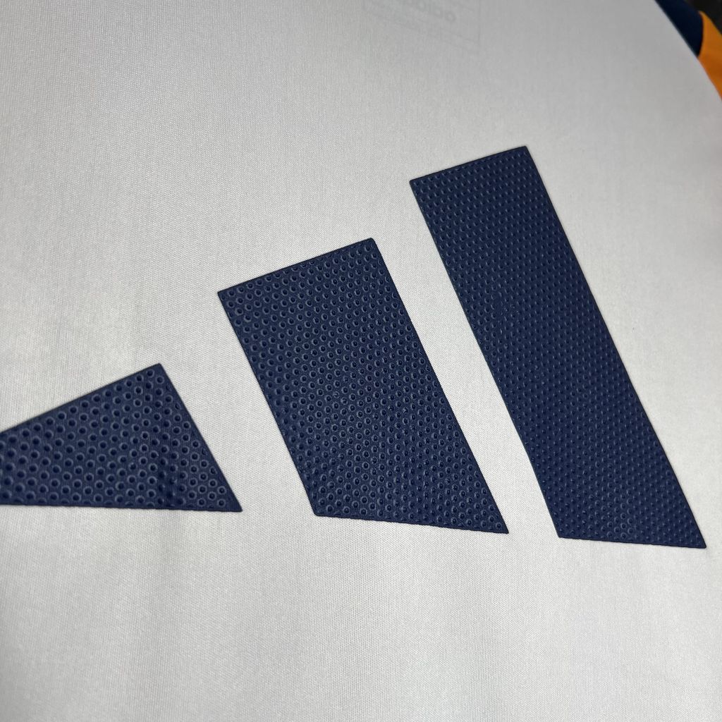 ManixJersey.com | Real Madrid 24-25 White Pre-Match Jersey - Fans Version -Customize Name, Number and Patch | Worldwide Shipping