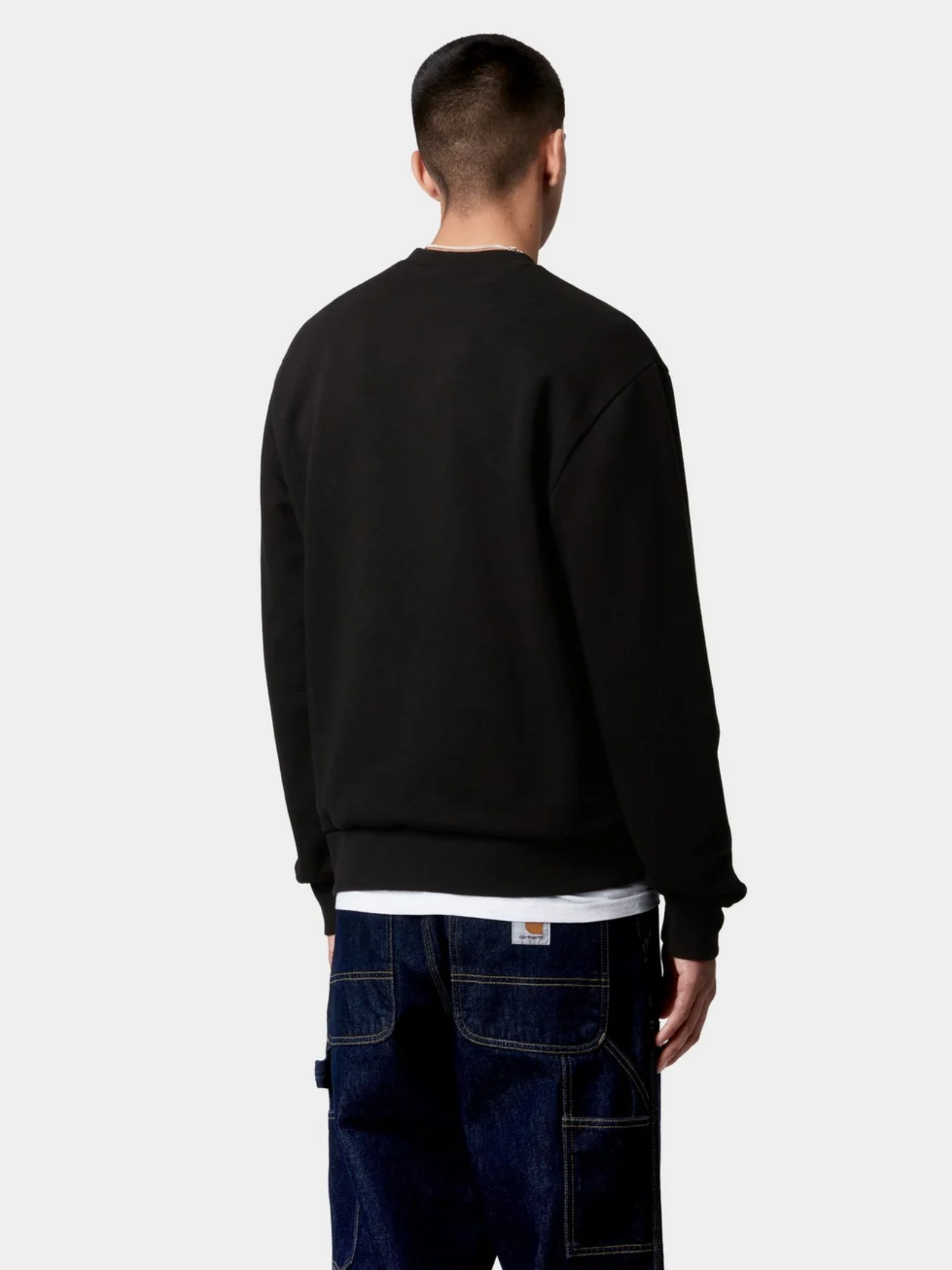 Script Embroidery Sweatshirt