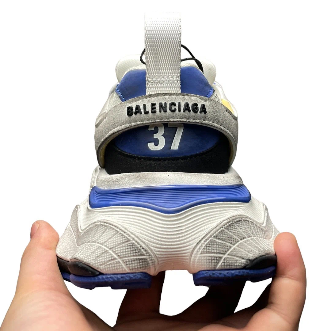 Balenciaga Cargo Sneaker In Grey White Blue、mysite、Cacoeks