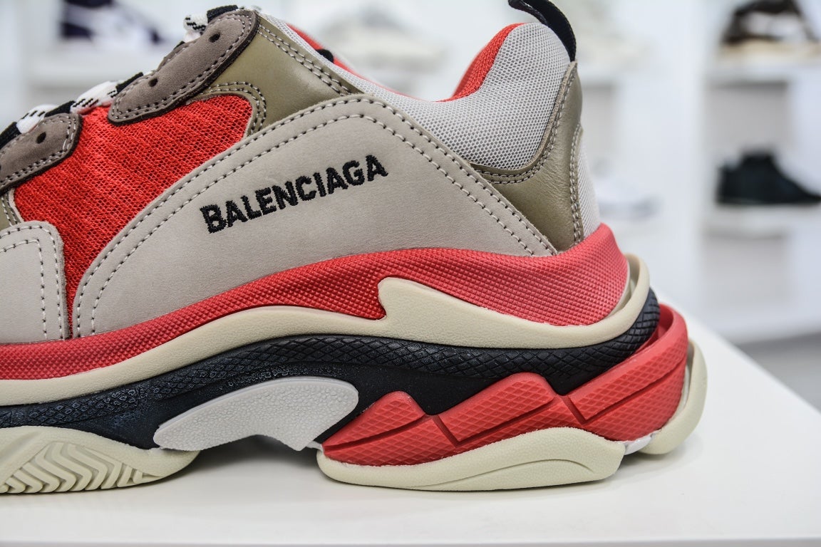 Balenciaga Triple S Sneaker Grey Red、mysite、Cacoeks