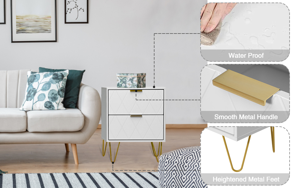 bedside tables