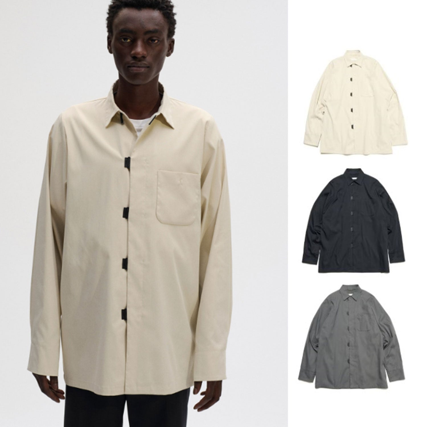 SOPHNET. 25S/S TECHNICAL HOOK SHIRT  SOPH-250040 