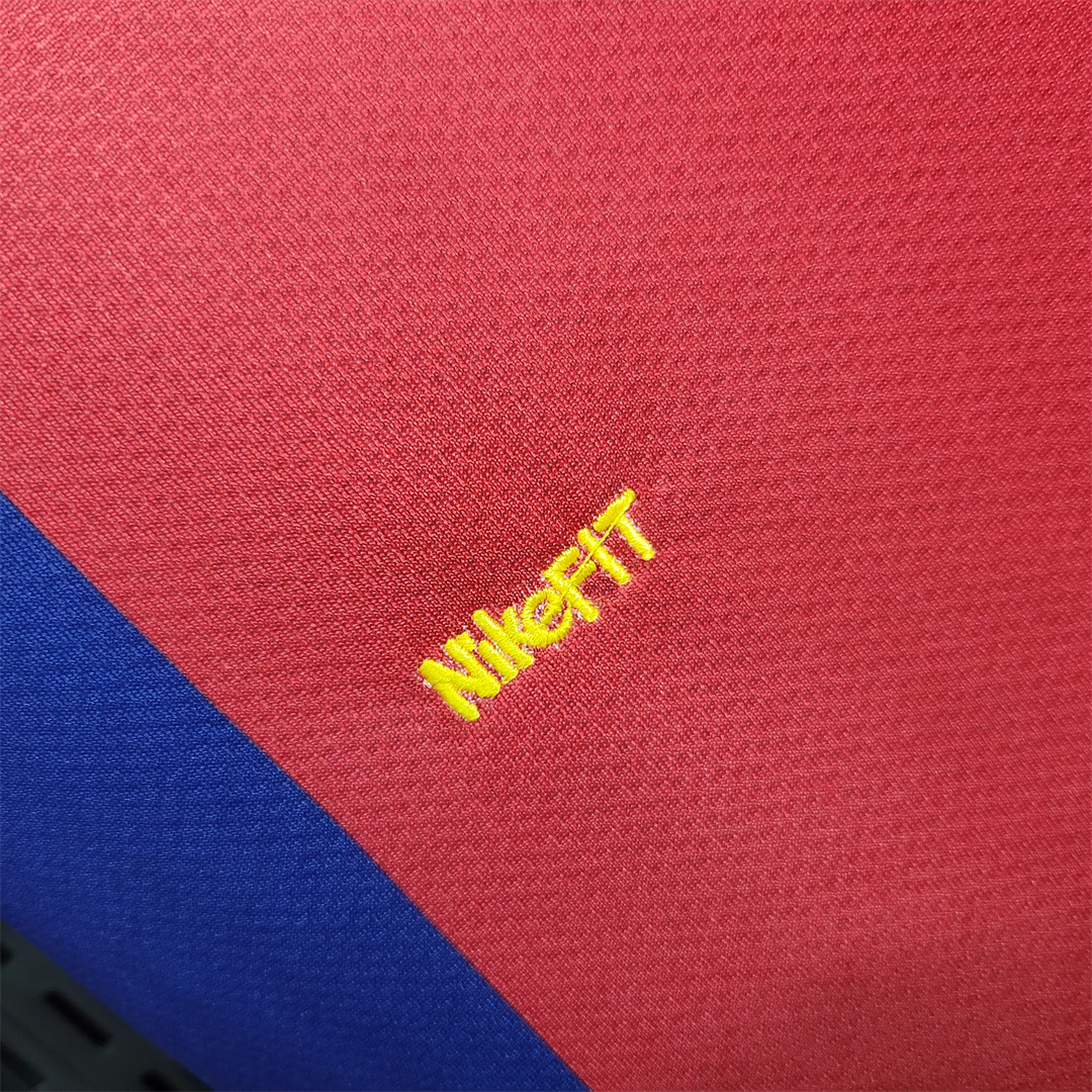 SIUjerseys-Retro Barcelona 07-08 Home Stadium Jersey