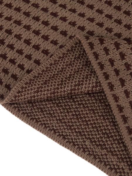 Women's Knit Elegant Commuter Dress, Fall & Winter Striped Round Neck Flare Sleeve Long Skirt, Loose Fit Sweater Dress (pattern Random)