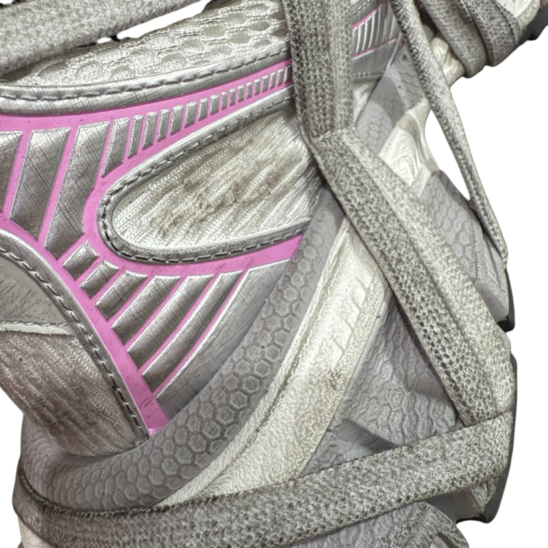Balenciaga 3XL Extreme Lace Sneaker in White Grey Pink、mysite、Cacoeks