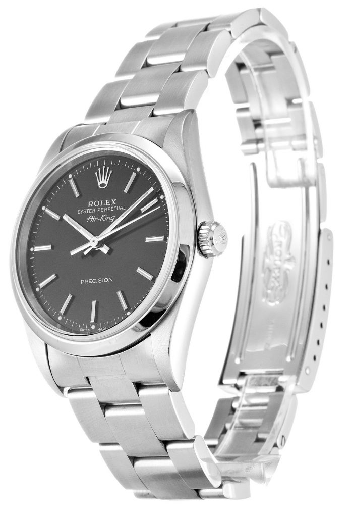 Replica Rolex Air-King 34mm Black Dial 14000-fasswatch
