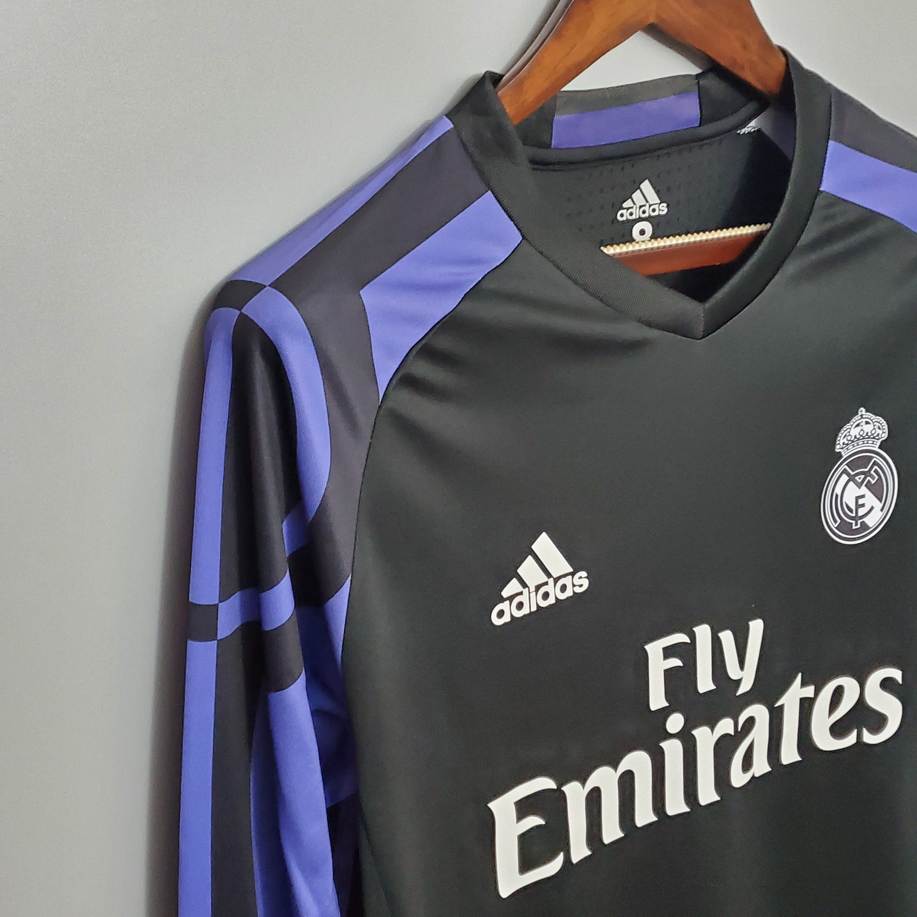 2016/2017 Retro Long Sleeve Real Madrid Third Away:football jersey mysite: unitedjerseyfootball 邓江浪:football