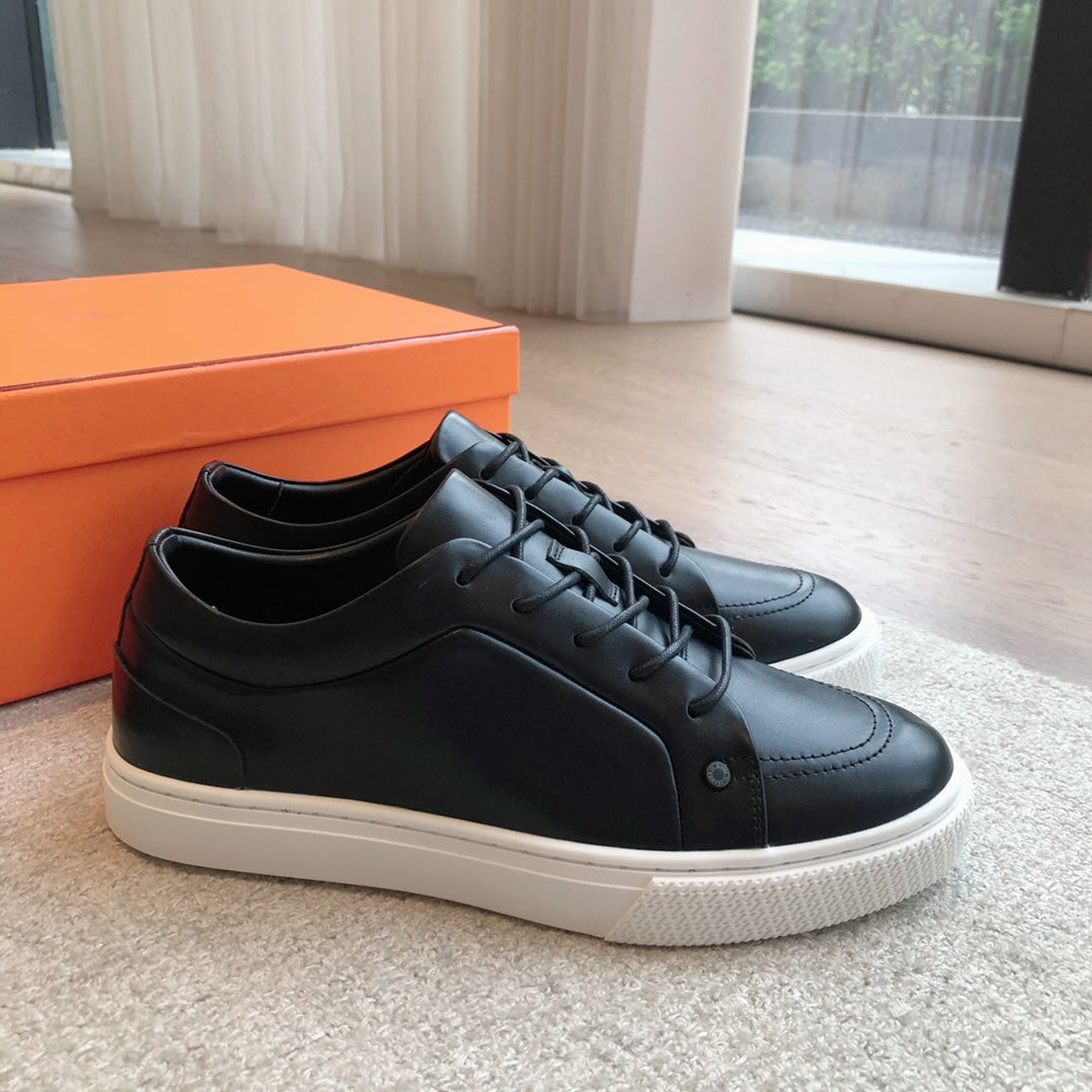 IRWIN SNEAKER BLACK CALFSKIN、mysite、Cacoeks