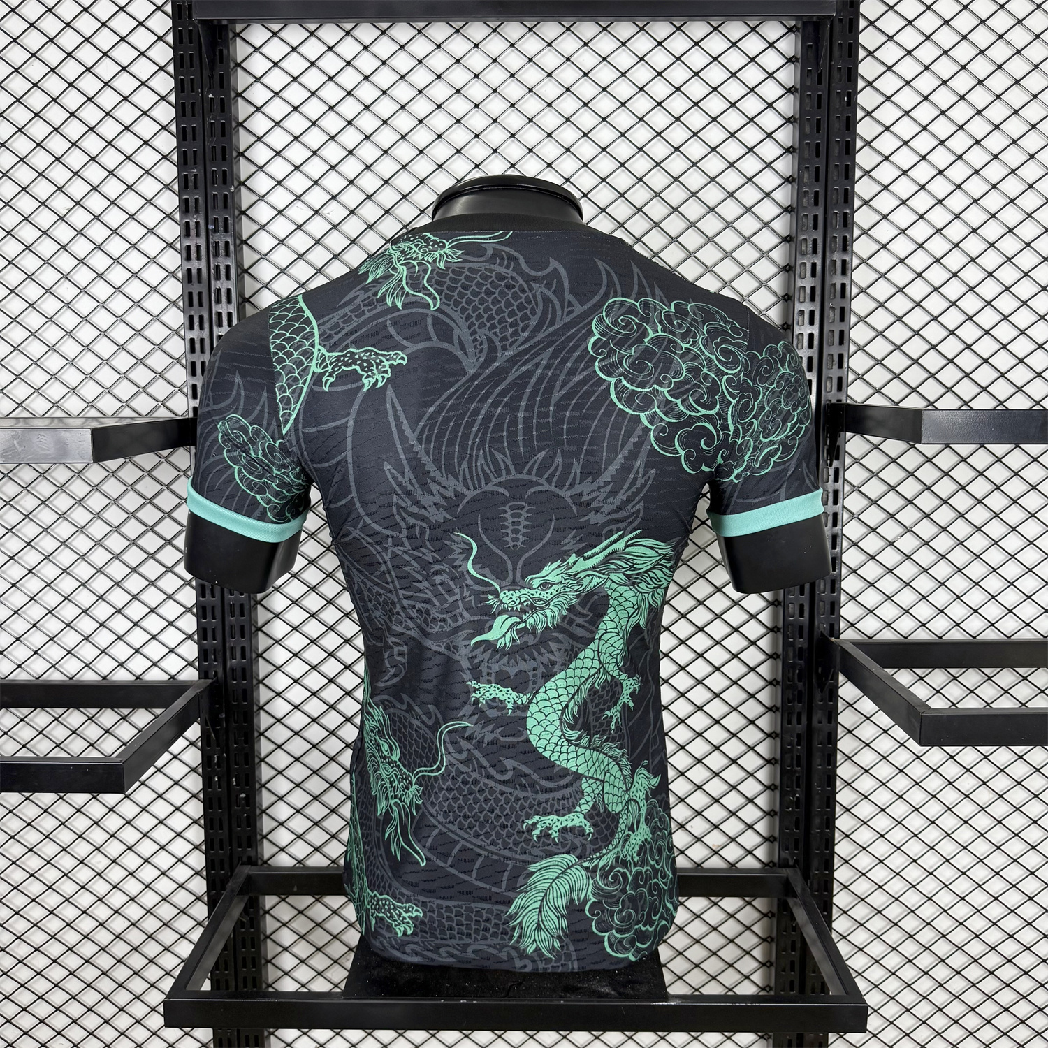 UltraTrikot-Real Madrid 25-26 Green Dragon Soars Black Jersey - Player Version
