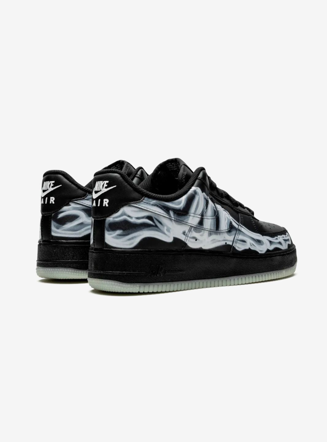 Nike Air Force 1 Low Black Skeleton Halloween (2019)、NIKE、Cacoeks