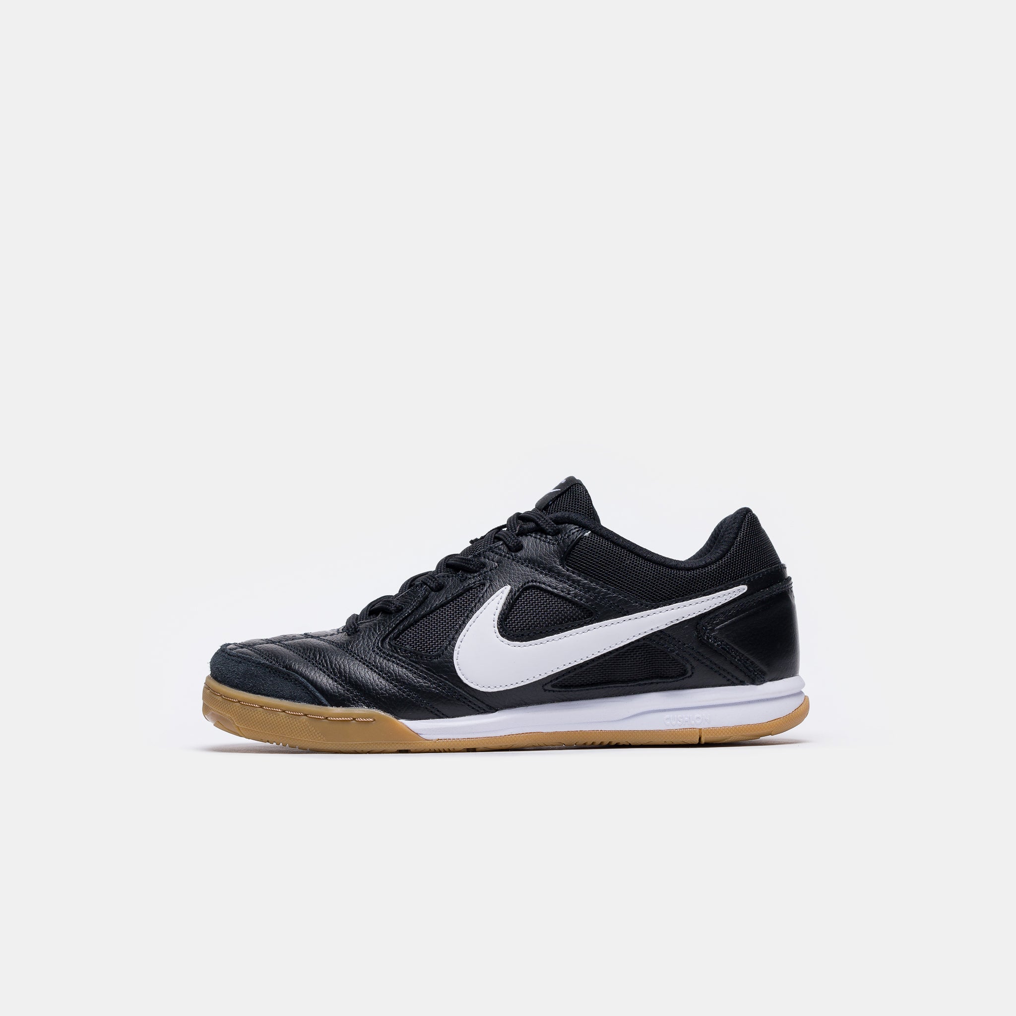 Gato Sneaker in Black/White/Gum Light Brown