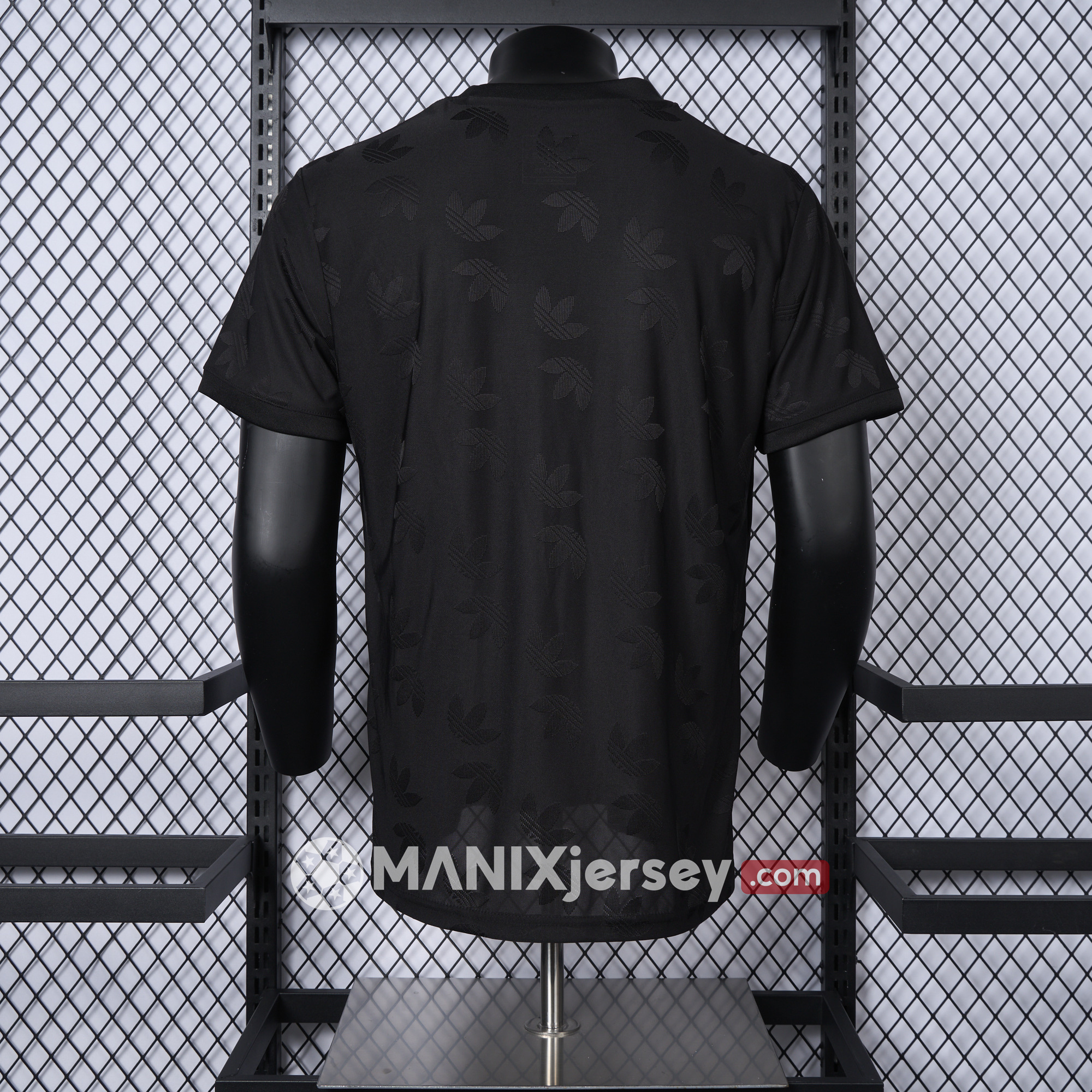 ManixJersey.com | Real Madrid 24-25 Trefoil Black Jersey - Player Version -Customize Name, Number and Patch | Worldwide Shipping