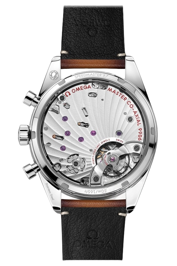 Omega Speedmaster Ref. 332.12.41.51.01.001 Super Clone Watch – Black Dial Leather Strap Fake Replica