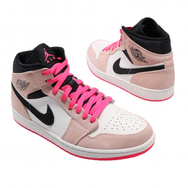 Air Jordan 1 Mid SE Crimson Tint Hyper Pink