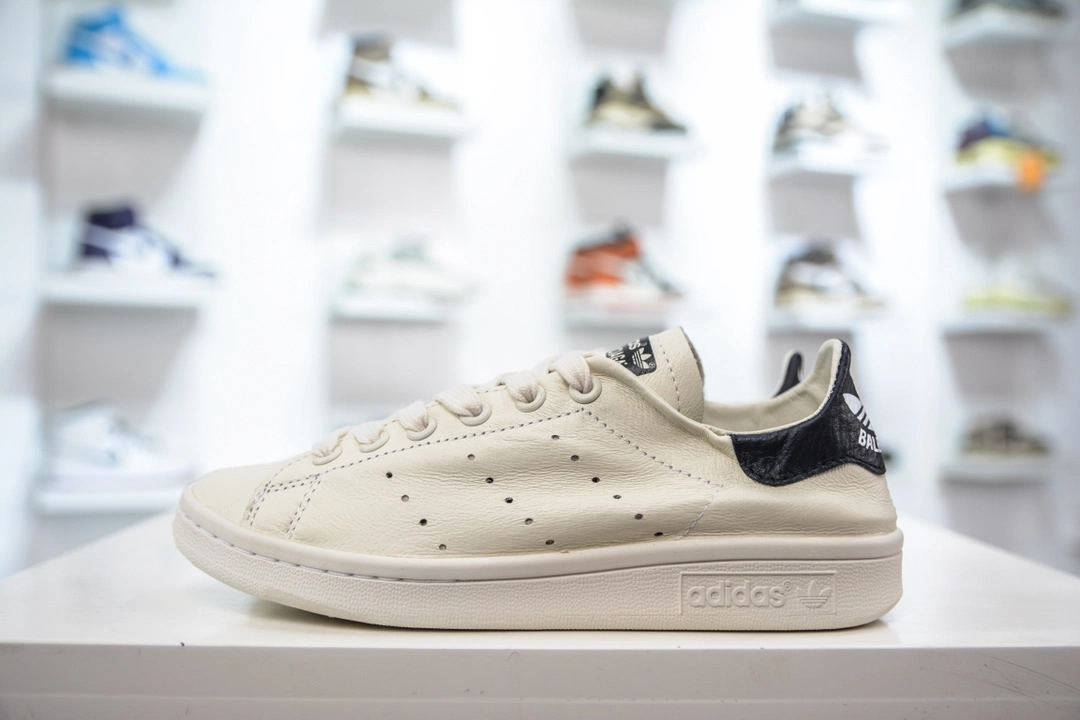 Balenciaga x Adidas Stan Smith Sneaker in Off White Black、mysite、Cacoeks
