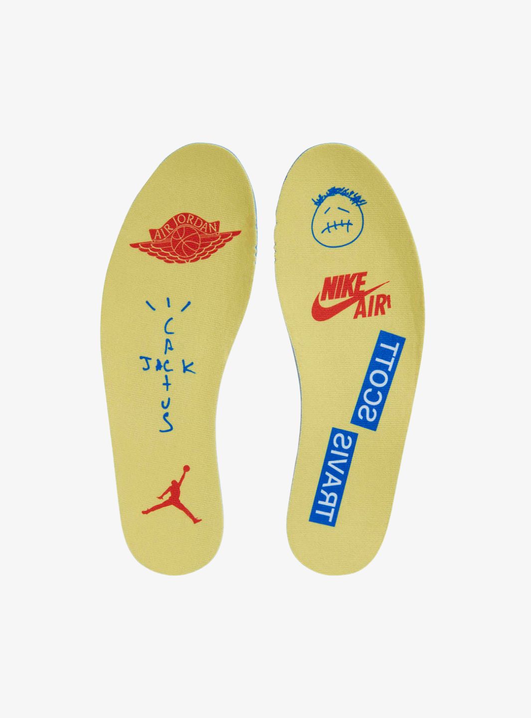 Air Jordan 1 Retro Low OG SP Travis Scott Canary、JORDAN、Cacoeks