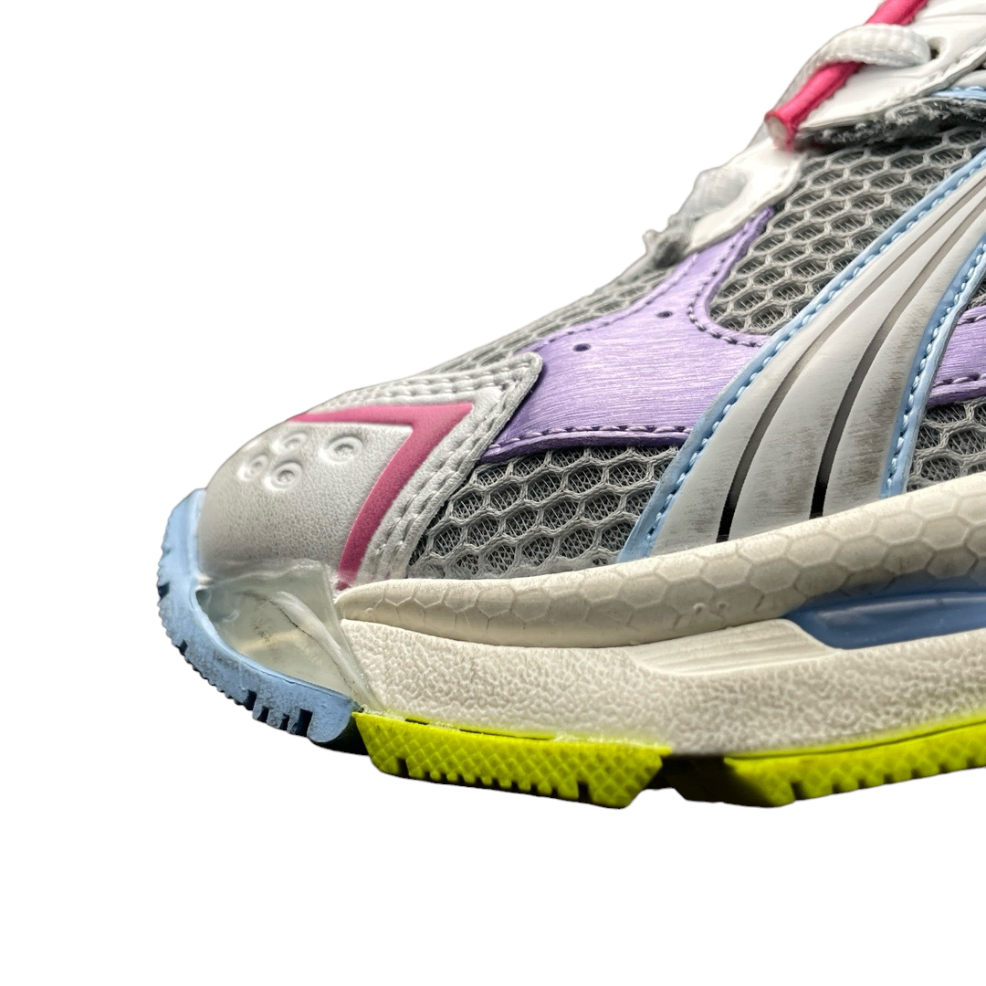 Balenciaga Runner Sneaker in Grey Light Purple Yellow、mysite、Cacoeks