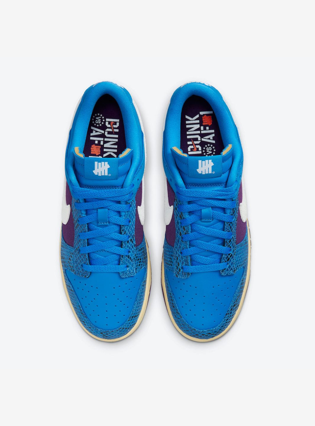 Nike Dunk Low Undefeated 5 On It Dunk vs. AF1、NIKE、Cacoeks