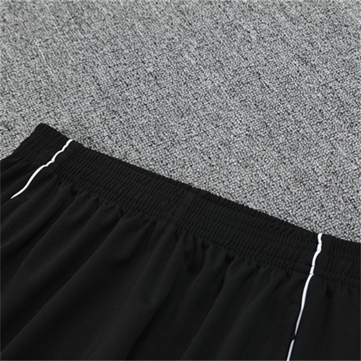 UltraTrikot-Japan 25-26 Long Sleeve Training Set - Light Grey Top and Black Pants