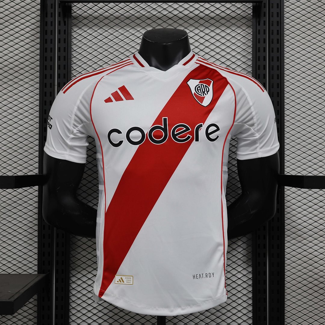 24/25 Player Version River Plate Home Football Jersey-mysite Custom Football Kit- Nextkits