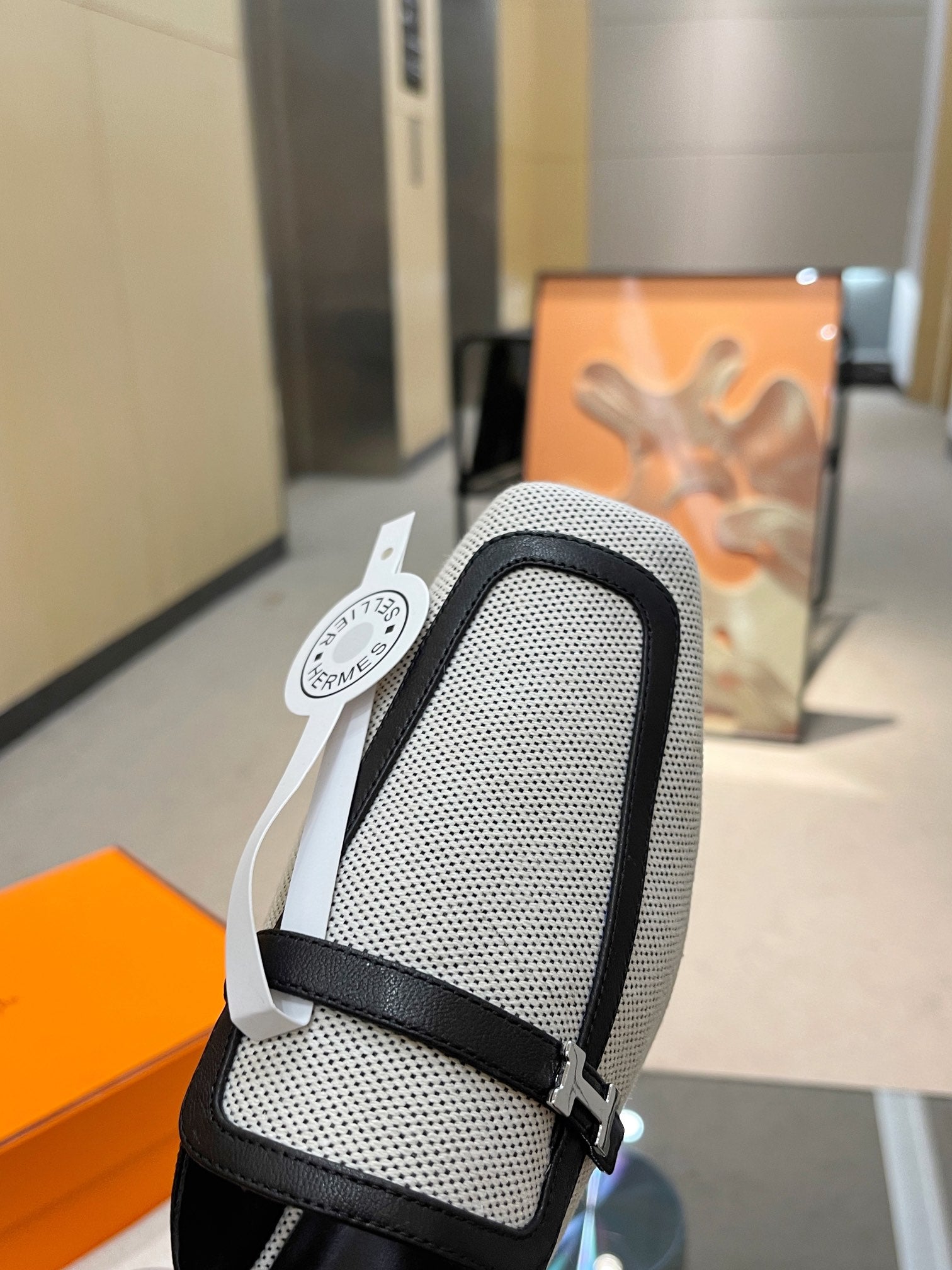 GROUPIE MULE BLACK MIX SILVER LAMBSKIN、mysite、Cacoeks